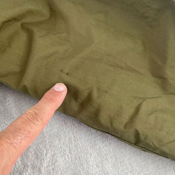 SCOTCH & SODA Military Jacket Men XS (Fits Medium) Green Fish Tail Hooded Zip Up - Picture 4 of 10